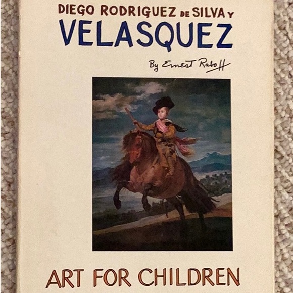 📖 Vintage Velasquez: Art for Children – Printed in Japan by Toppan - Picture 1 of 5